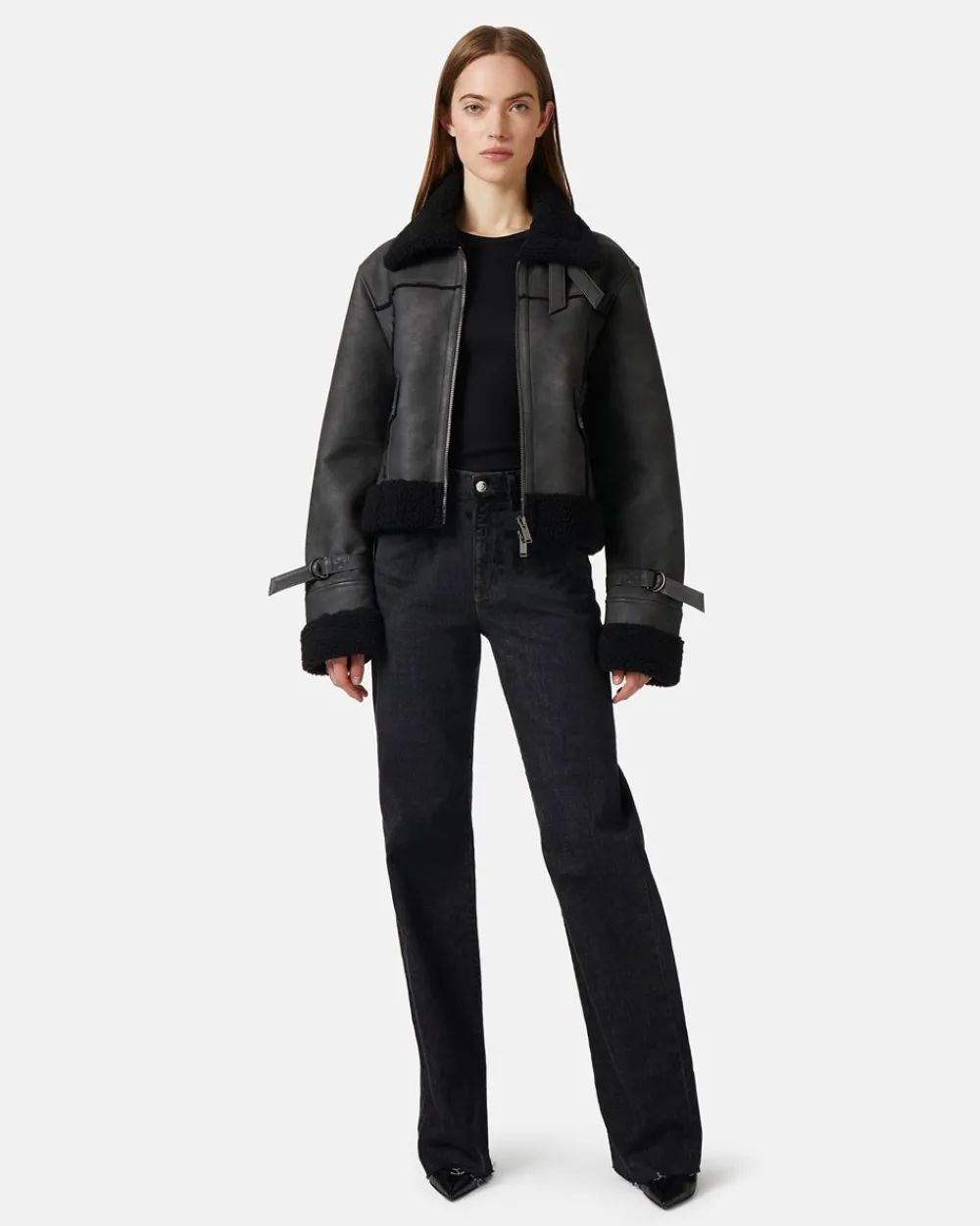 Women Iceberg Eco Shearling Jacket