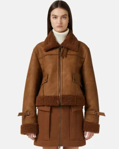 Women Iceberg Eco Shearling Jacket