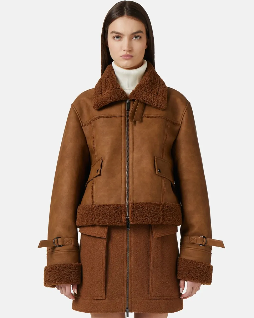 Women Iceberg Eco Shearling Jacket