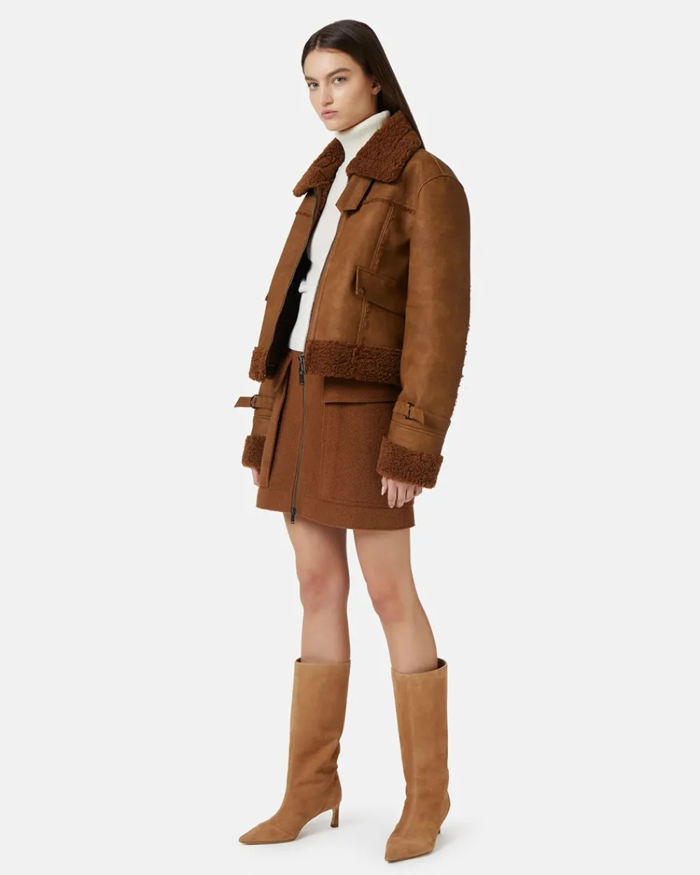 Women Iceberg Eco Shearling Jacket