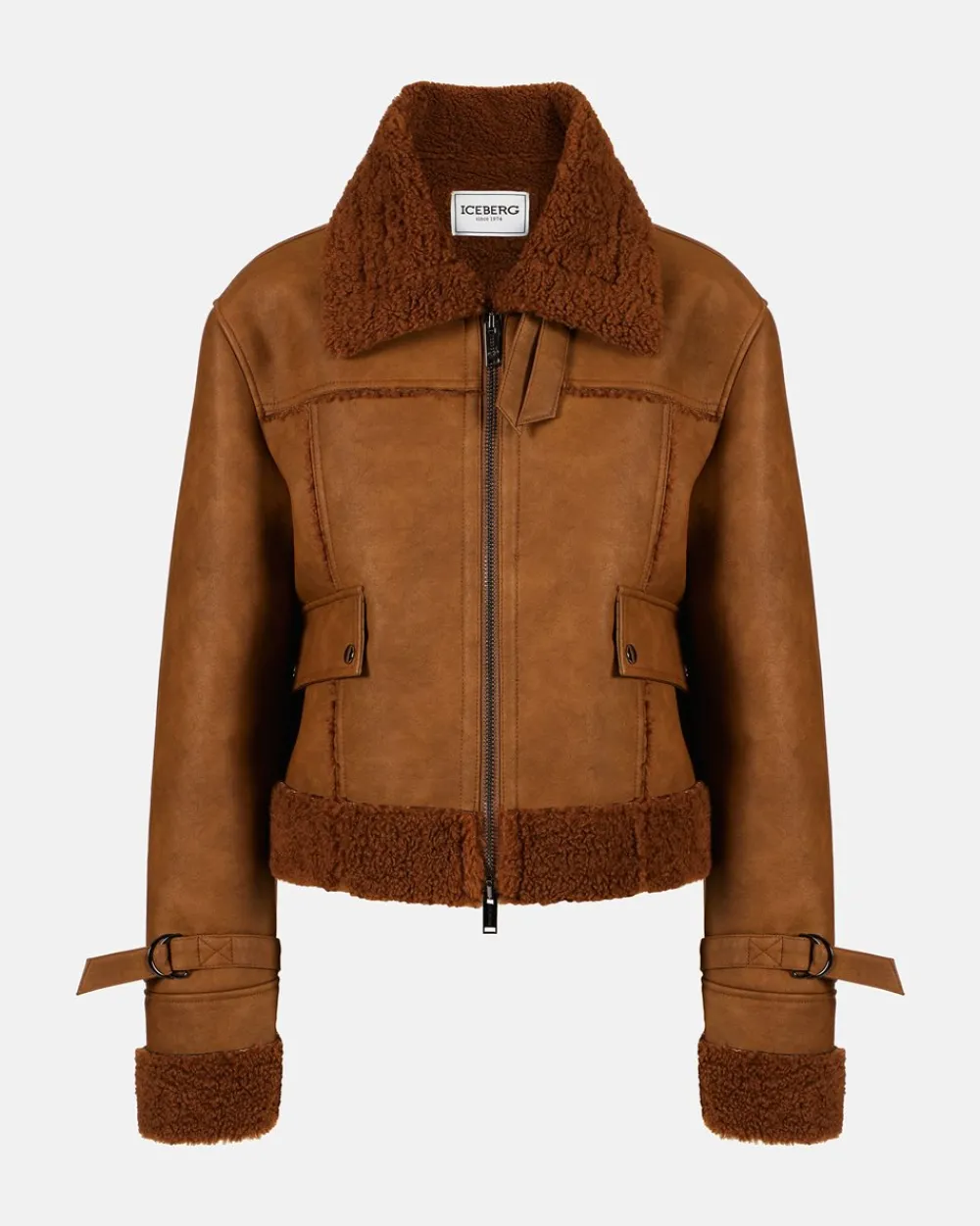 Women Iceberg Eco Shearling Jacket