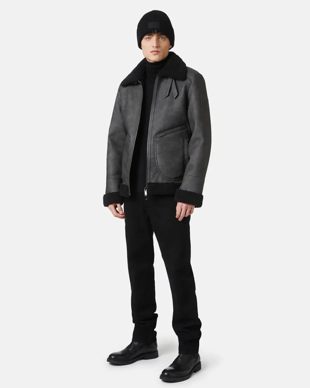 Iceberg Eco Sheepskin With Embossed Patch