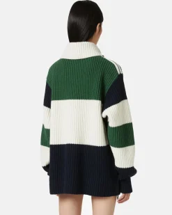 Women Iceberg English Knit Wool Blend Turtleneck