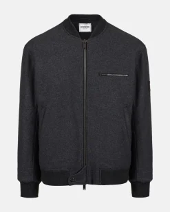 Iceberg Flannel Jacket With Embroidered Bear