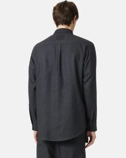 Iceberg Flannel Shirt With Technical Details