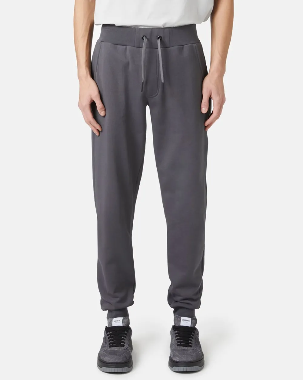 Iceberg Fleece Joggers With Logo