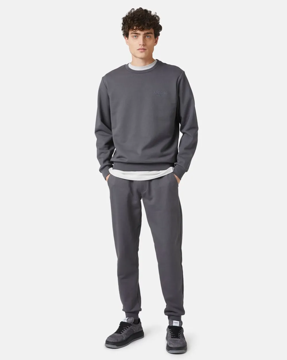 Iceberg Fleece Joggers With Logo