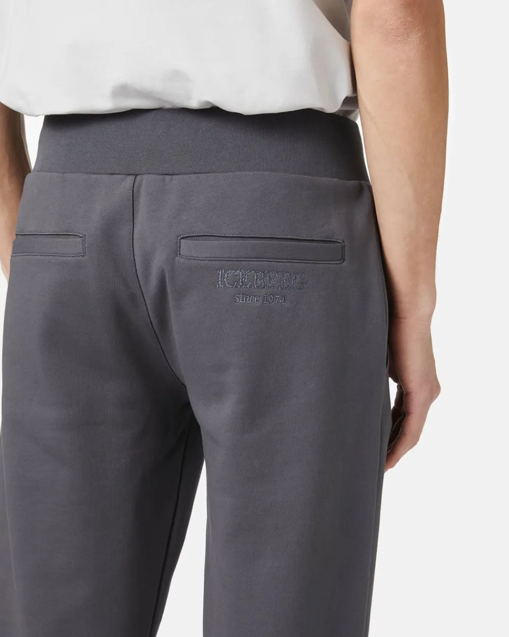 Iceberg Fleece Joggers With Logo