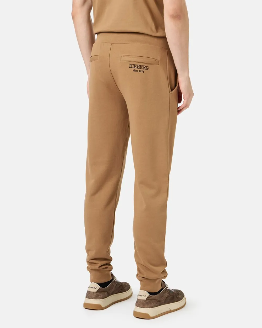 Iceberg Fleece Joggers With Logo