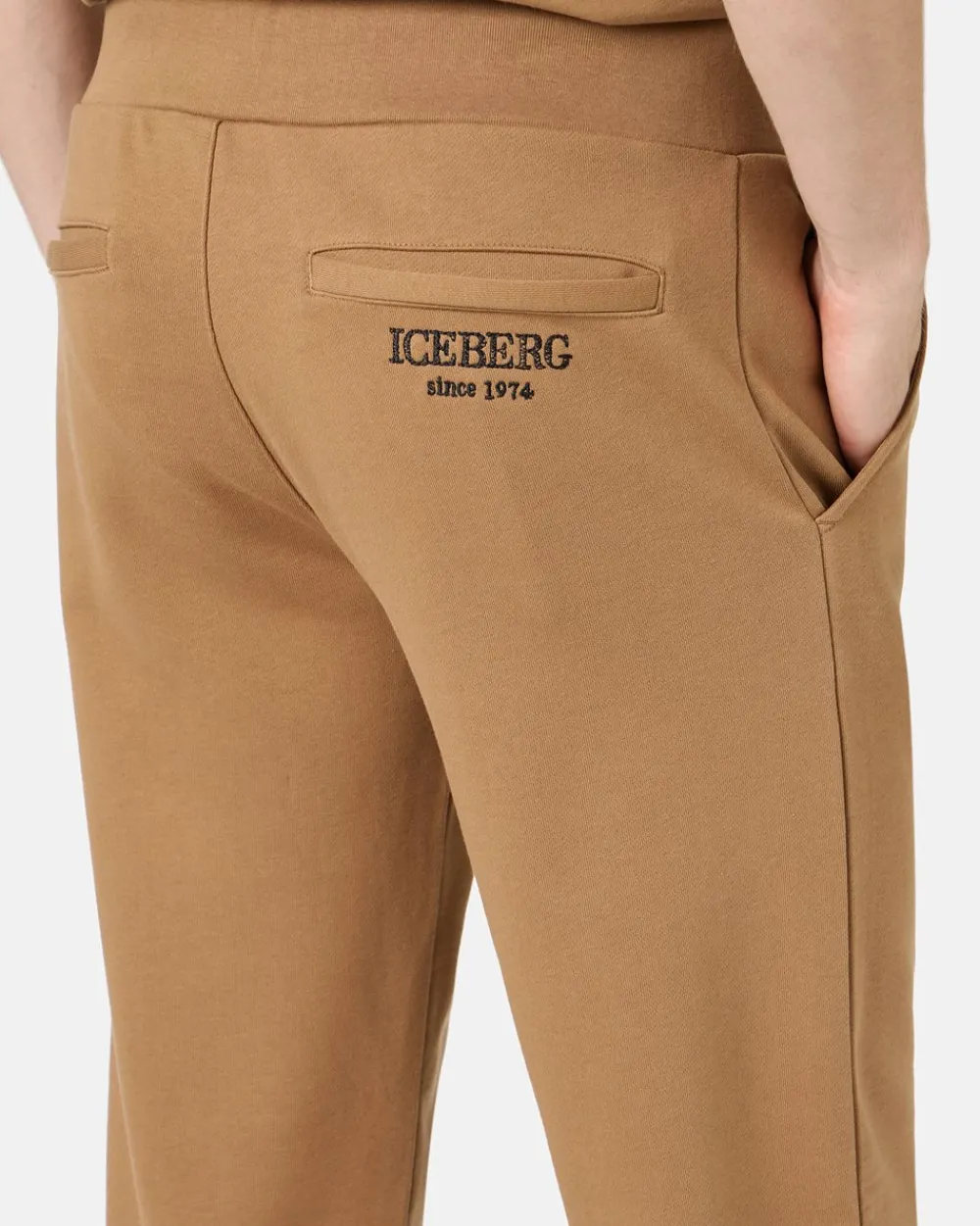 Iceberg Fleece Joggers With Logo