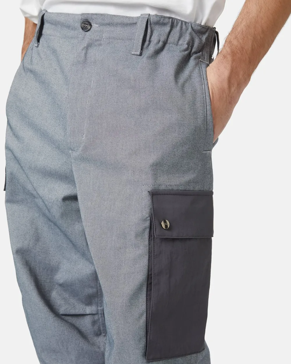 Iceberg Gabardine Cargo Trousers