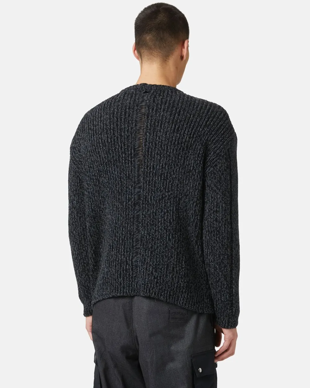 Iceberg Gray Wool Blend Sweater