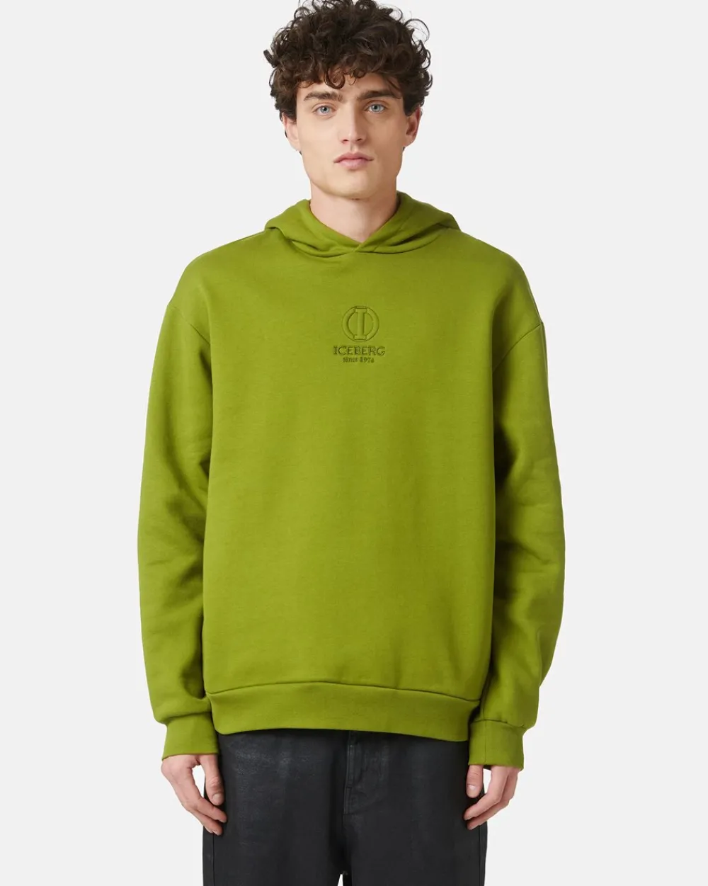 Iceberg Hooded Sweatshirt With Monogram Logo