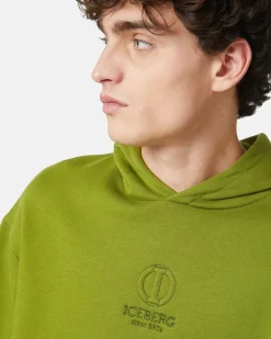 Iceberg Hooded Sweatshirt With Monogram Logo