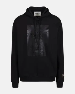 Iceberg Hooded Sweatshirt With Rubberized Print