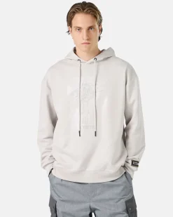 Iceberg Hooded Sweatshirt With Rubberized Print