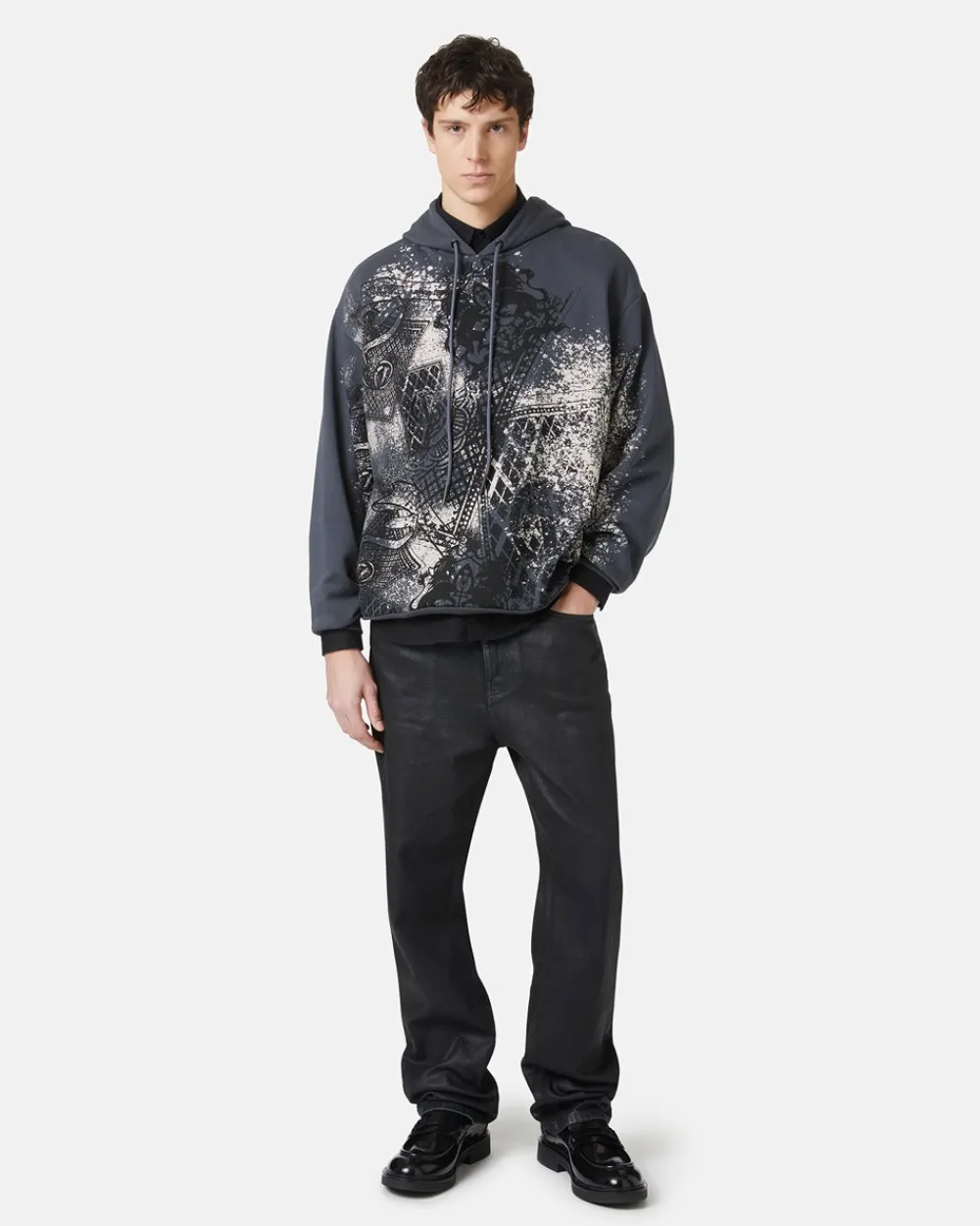 Iceberg Hoodie With Prints