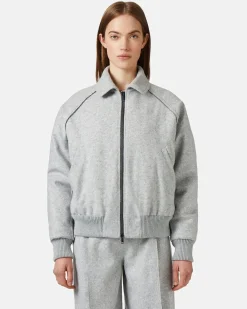 Women Iceberg Jacket With Hood In Double Technical Cloth