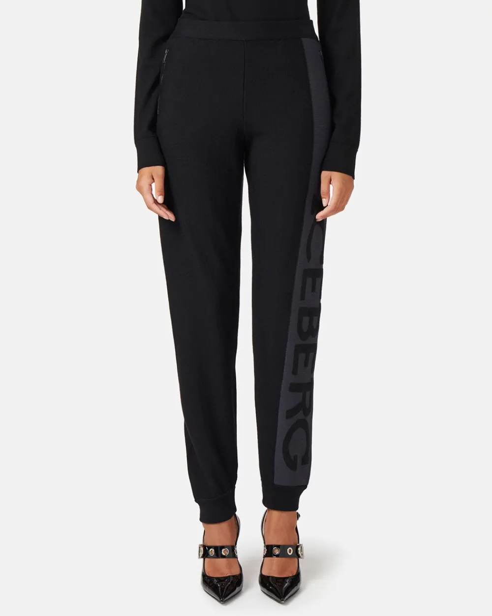 Women Iceberg Joggers In Extrafine Merino Wool