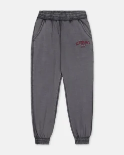 Kids/BOY Iceberg Junior Collection Gray Washed Fleece Trousers