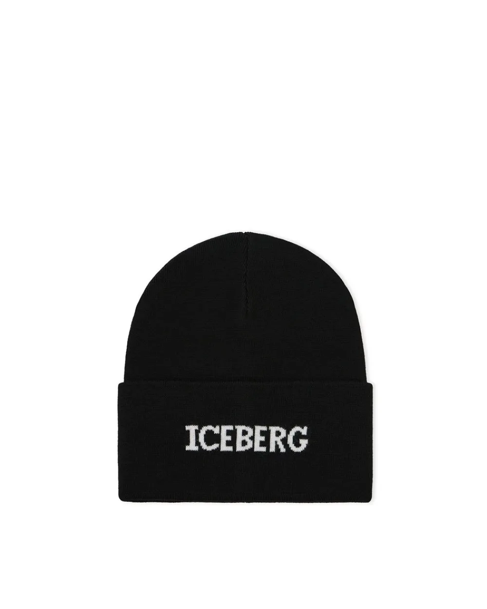 Iceberg Knitted Beanie Hat