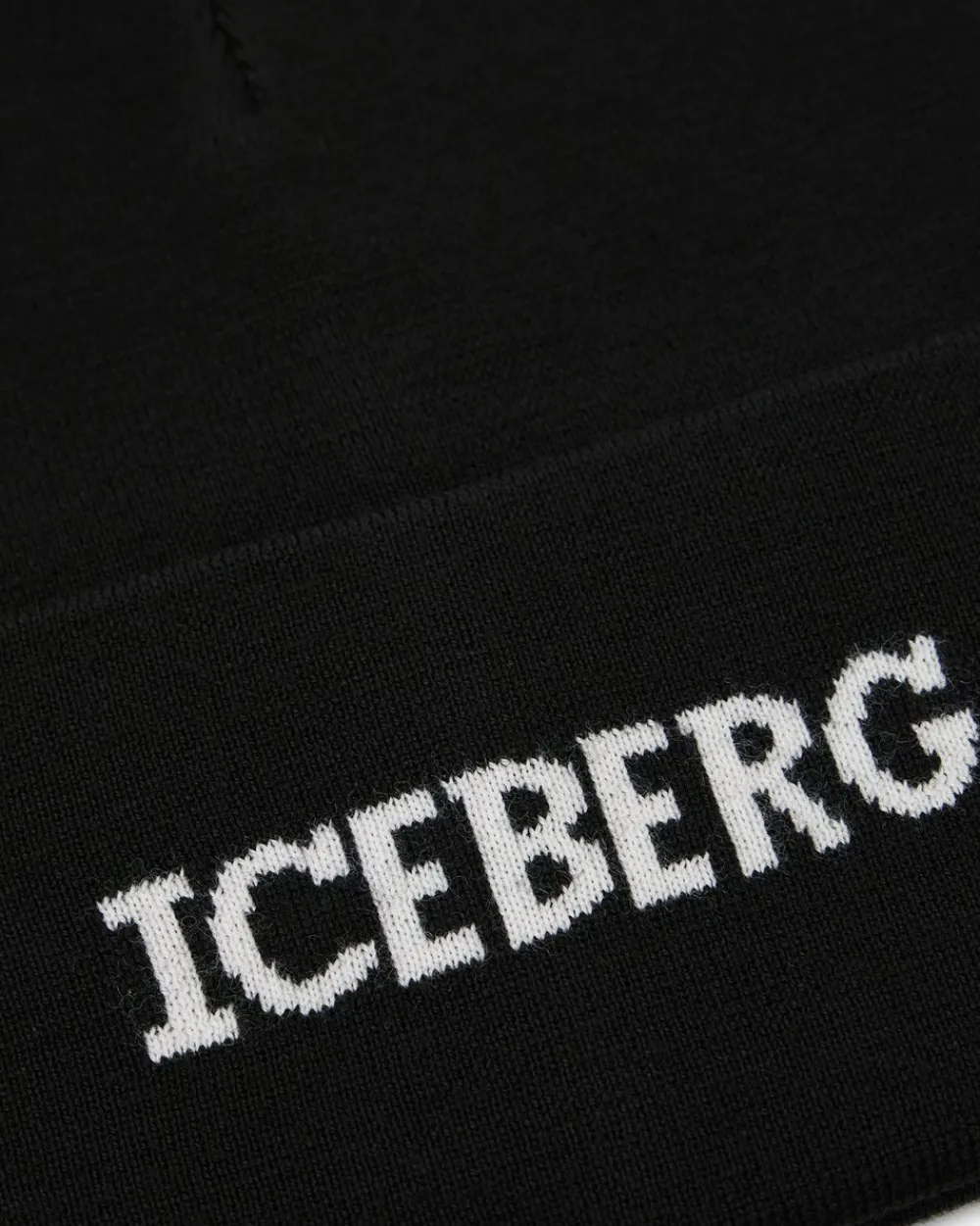 Iceberg Knitted Beanie Hat