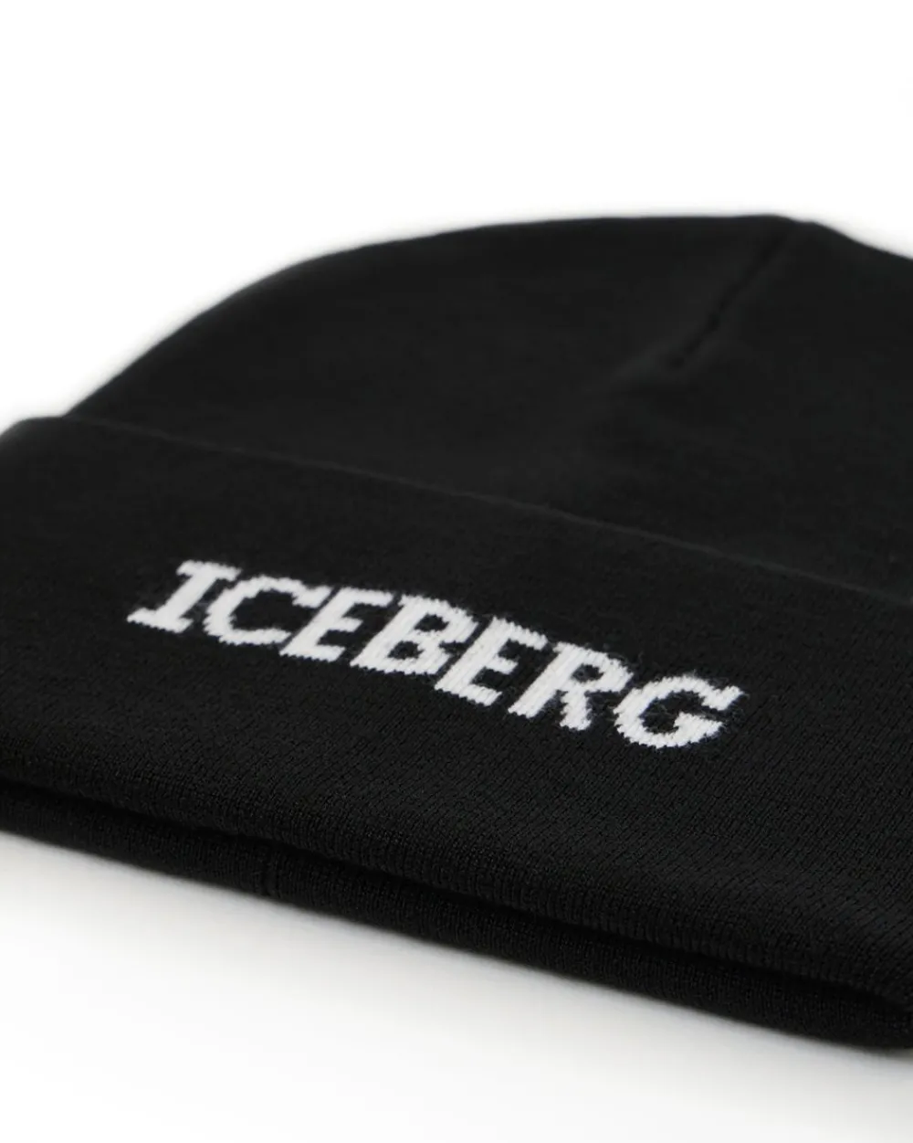 Iceberg Knitted Beanie Hat