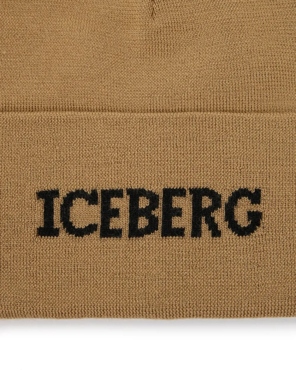 Iceberg Knitted Beanie Hat
