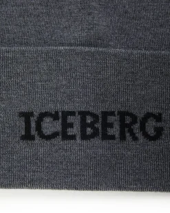 Iceberg Knitted Beanie Hat