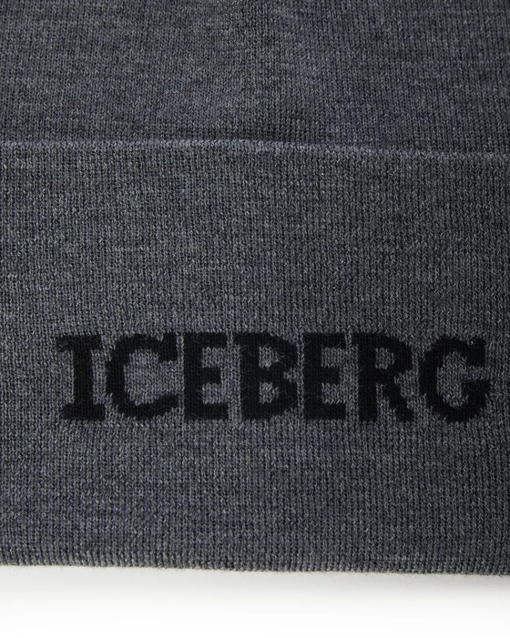 Iceberg Knitted Beanie Hat