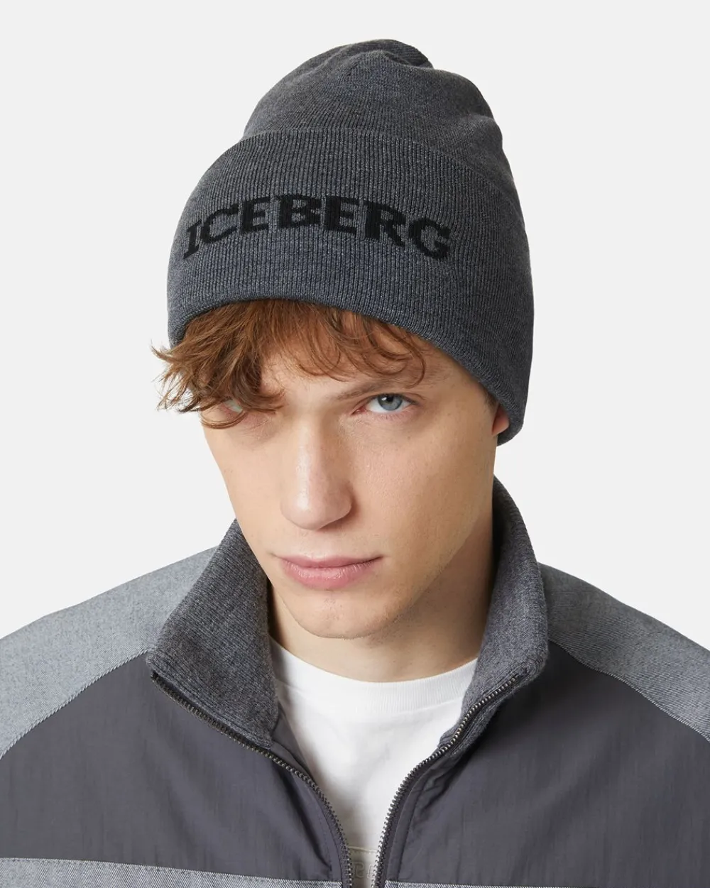 Iceberg Knitted Beanie Hat