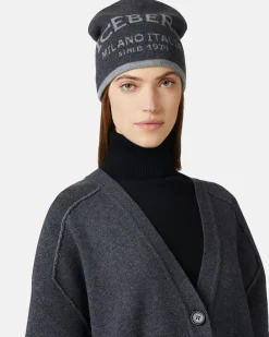 Women Iceberg Knitted Hat With Jacquard Workmanship