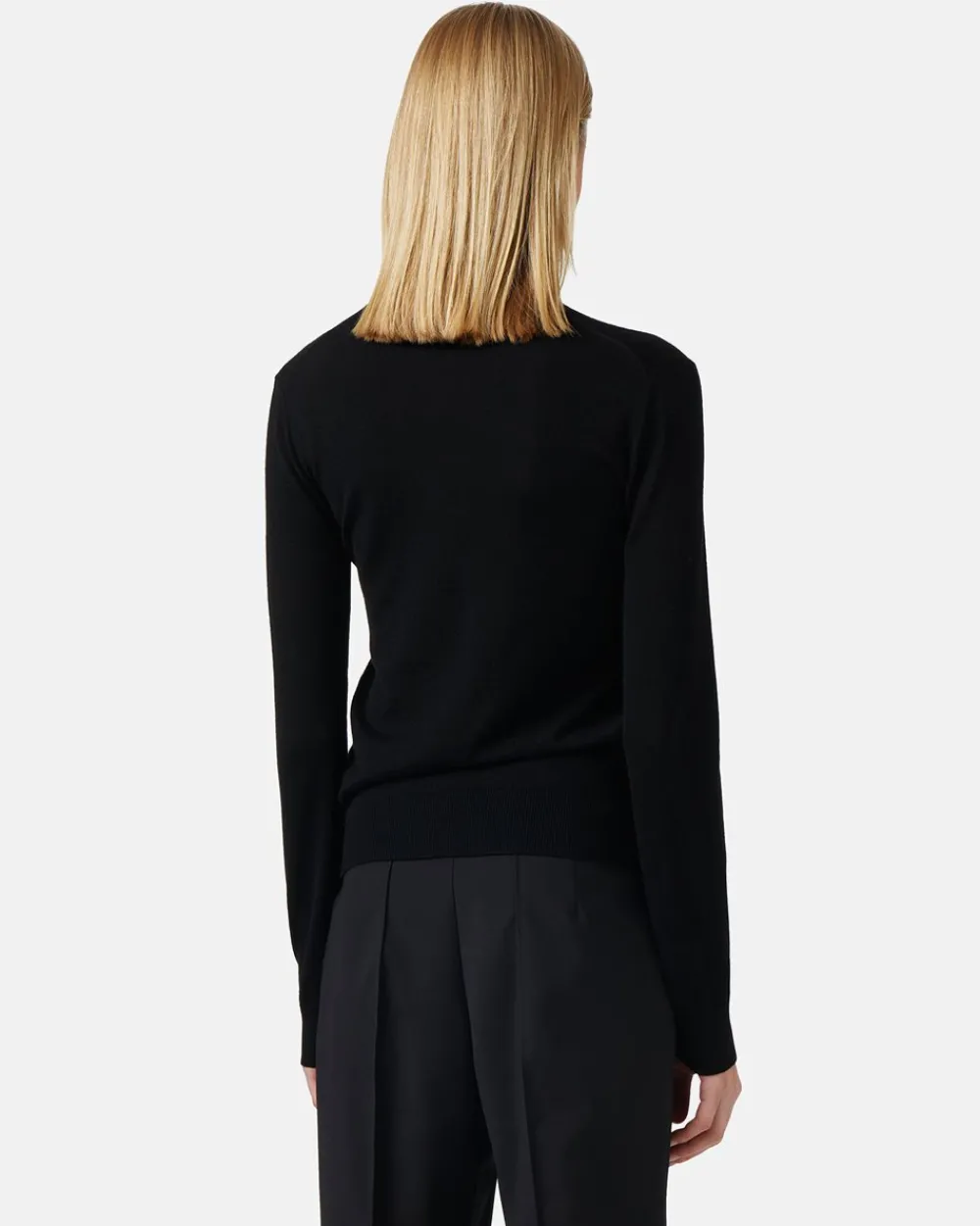 Women Iceberg Merino Mock-neck Sweater