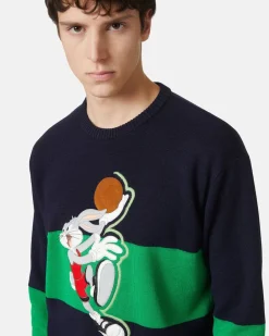 Women Iceberg Merino Wool Sweater From The Re-Edit Collection