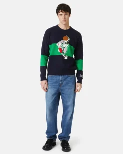 Women Iceberg Merino Wool Sweater From The Re-Edit Collection