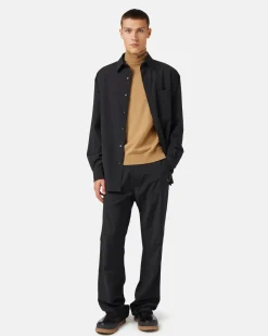 Iceberg Mock Sweater In Extra-fine Merino