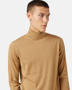 Iceberg Mock Sweater In Extra-fine Merino
