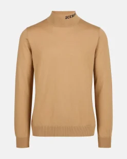 Iceberg Mock Sweater In Extra-fine Merino