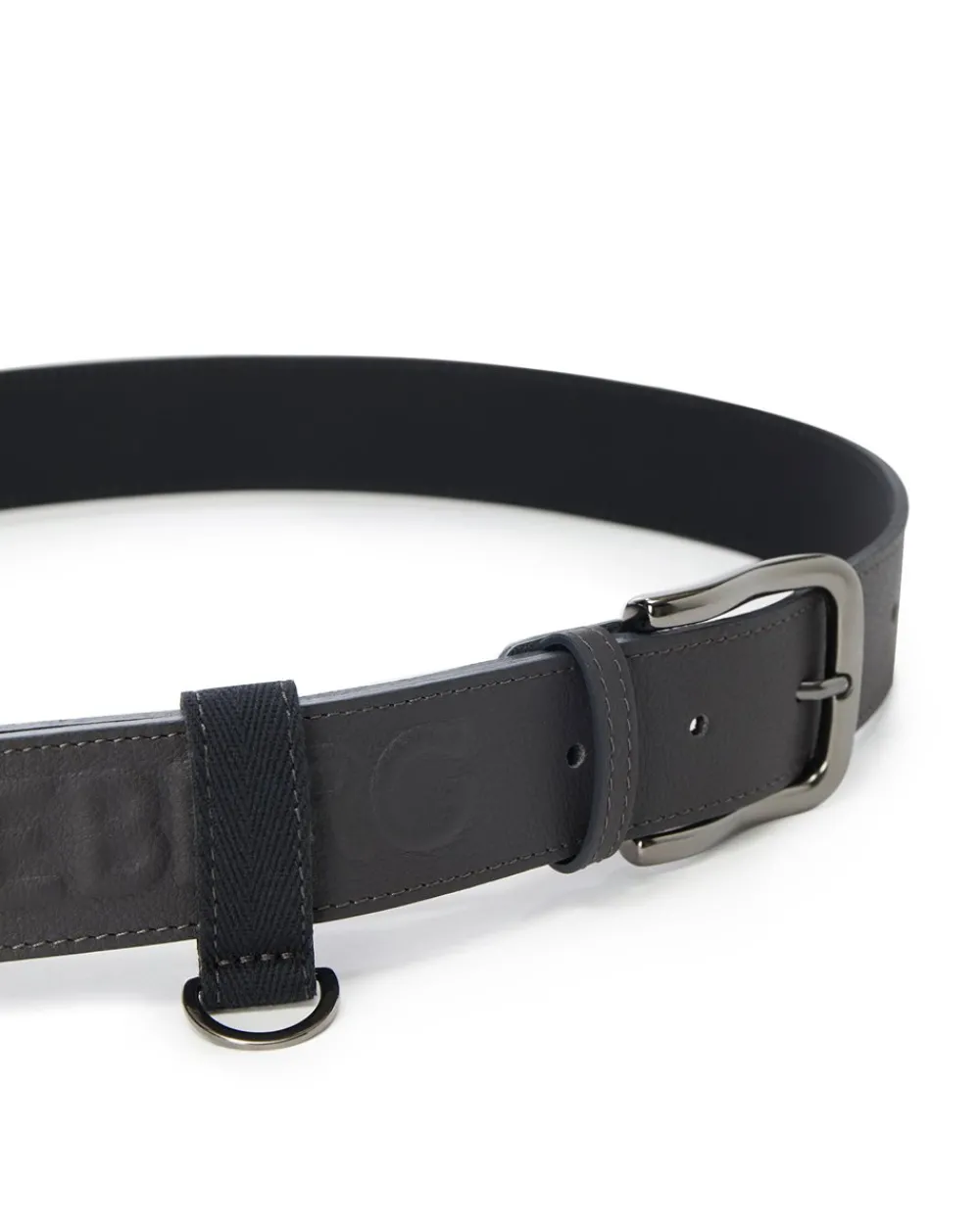 Iceberg Nappa Belt With Embossed Logo