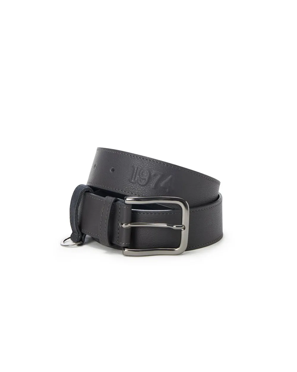 Iceberg Nappa Belt With Embossed Logo
