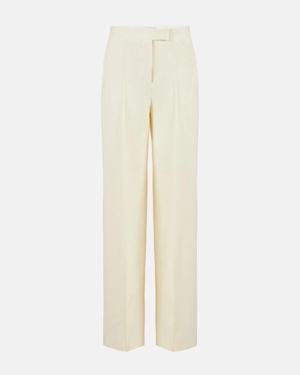 Women Iceberg New Shape Trousers In Wool Bouclé Fabric
