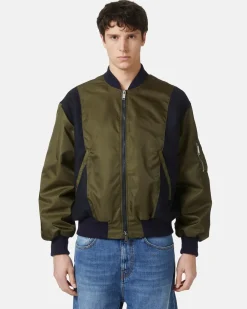 Women Iceberg Nylon Bomber Jacket From The Re-Edit Collection
