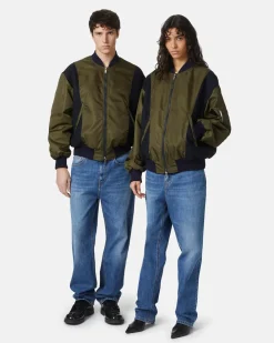 Women Iceberg Nylon Bomber Jacket From The Re-Edit Collection