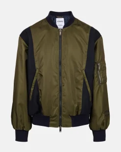 Women Iceberg Nylon Bomber Jacket From The Re-Edit Collection