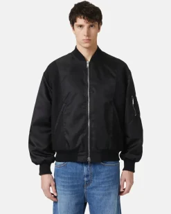 Women Iceberg Nylon Bomber Jacket From The Re-Edit Collection