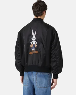 Women Iceberg Nylon Bomber Jacket From The Re-Edit Collection