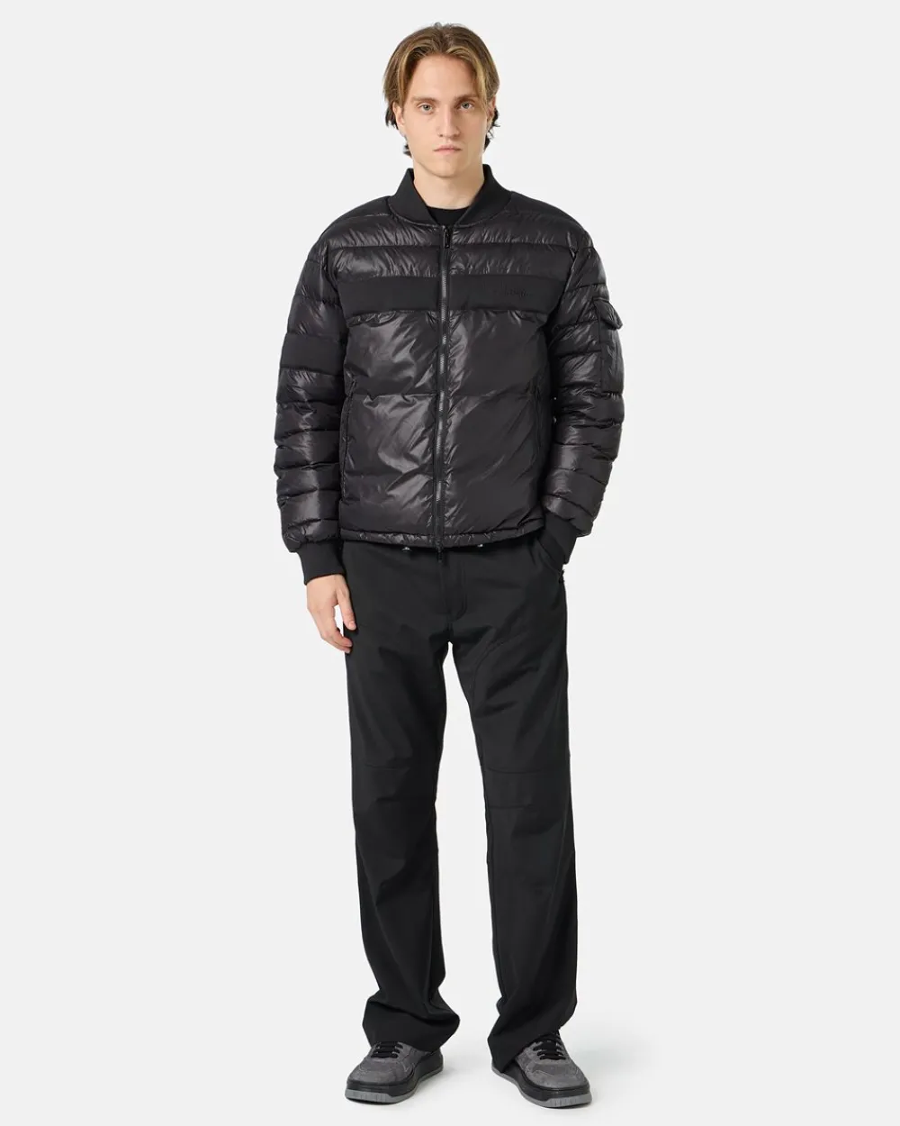 Iceberg Nylon Jacket With Allover Logo