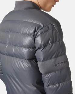 Iceberg Nylon Jacket With Ribbed Band
