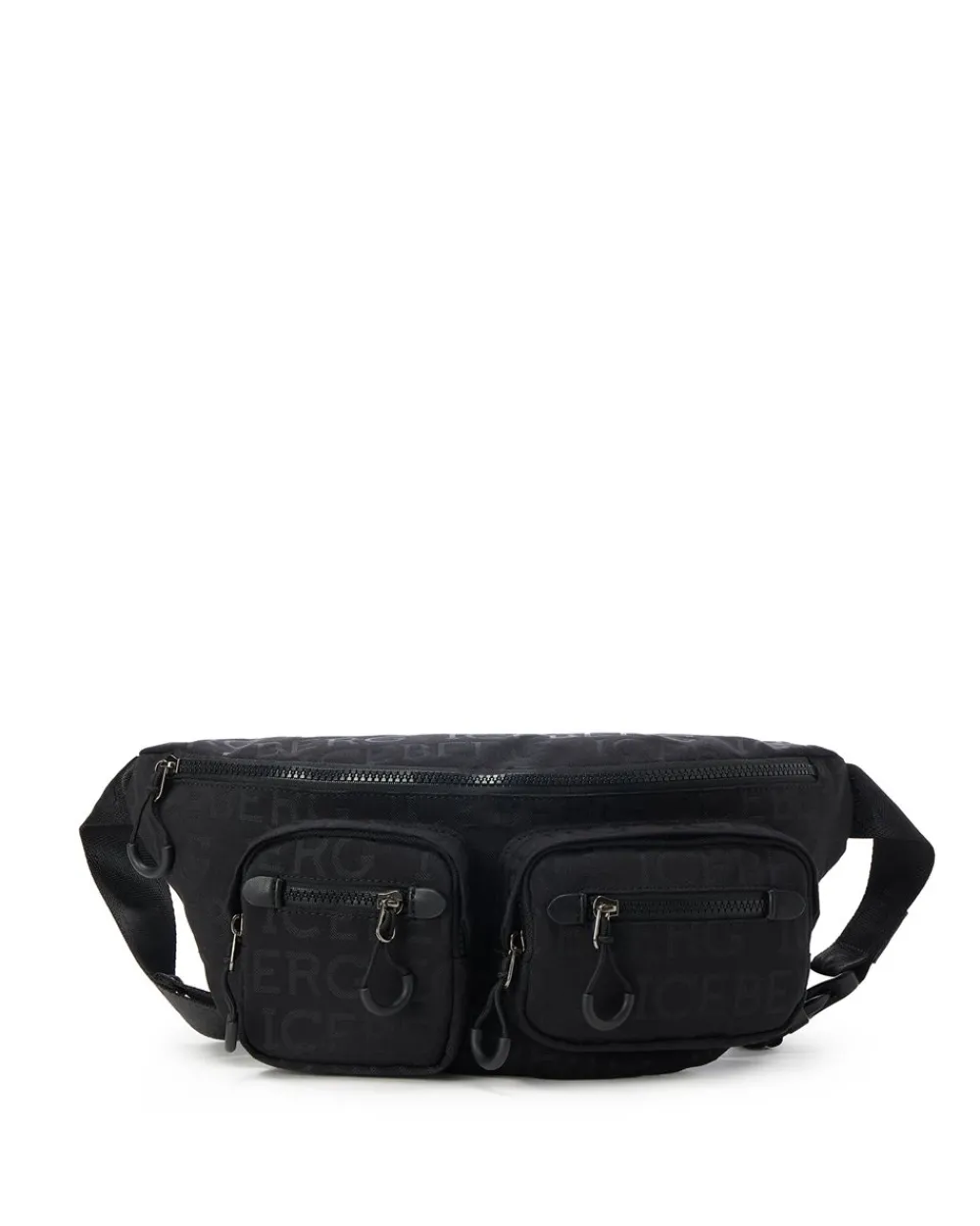 Iceberg Nylon Pouch With Allover Logo