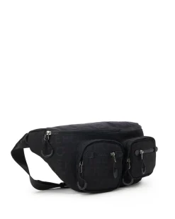 Iceberg Nylon Pouch With Allover Logo